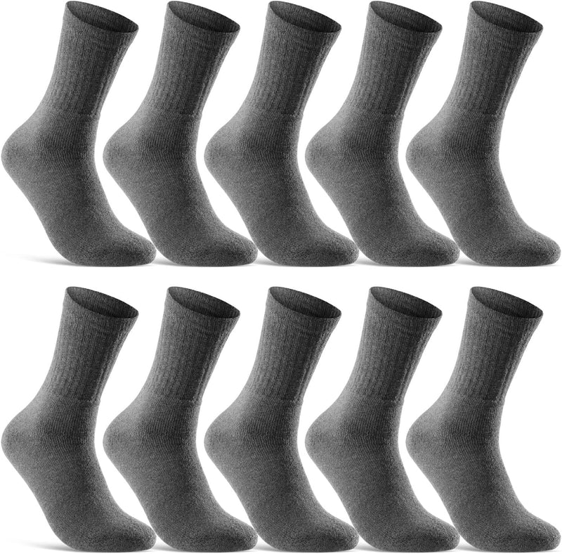 10 | 20 | 30 Paar Sportsocken Tennissocken Arbeitssocken Herren & Damen Socken Baumwolle 35-38 10 Pa