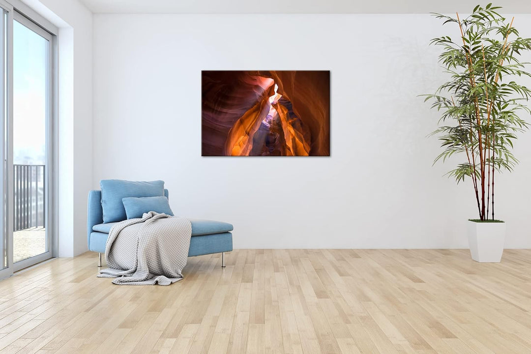 deyoli bezaubernde Höllen von Arizona Format: 80x60 als Leinwand, Motiv fertig gerahmt auf Echtholzr