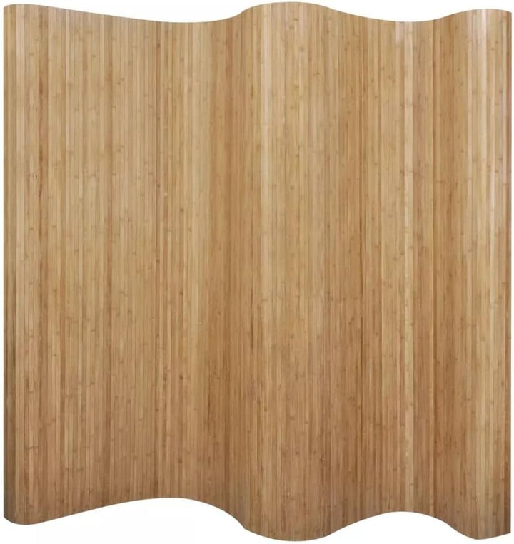 Tidyard Bambus Raumteiler Trennwand Paravent Bambus-Sichtschutz Wand 250 × 165 cm,Stellwand Raumtren