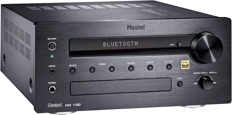 Magnat MC 100 | Kompakter High-End Stereo CD-Receiver mit Hi-Res Qualität | CD, DAB+, FM, Bluetooth®