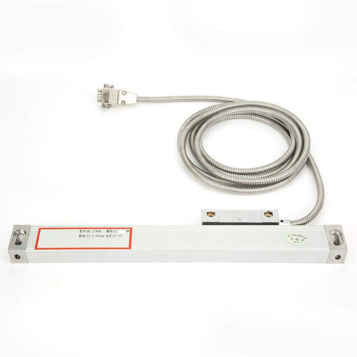 Oumefar Linearmassstab DRO Aluminiumlegierung Druckgussanzeige Linearmassstab Hochpräzise 5um für JC
