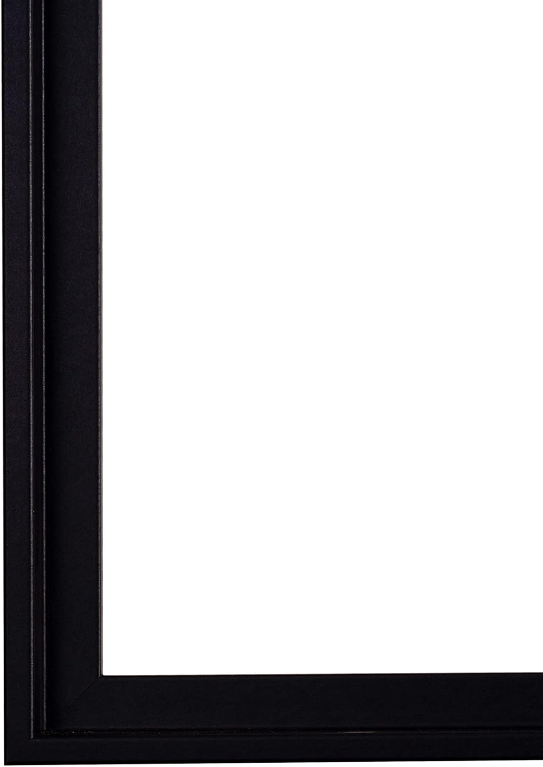 Rahmendesign24 Schattenfugenrahmen Oslo für Keilrahmenbilder und Leinwände 70x90 Schwarz (matt) Scha