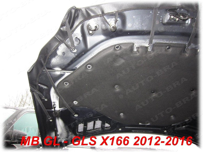 AB3-00151 CARBON OPTIK Auto Bra kompatibel mit MB Mercedes Benz GL GLS X166 Bj. 2012-2016 Haubenbra