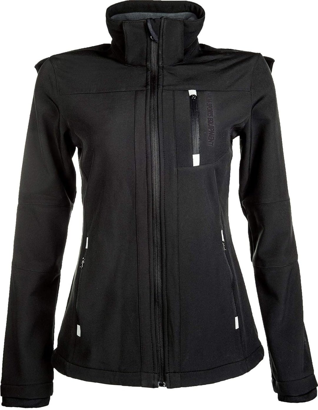 HKM Erwachsene Softshelljacke-Sport-Damen9100 schwarzXL Hose, 9100 schwarz, XL XL Schwarz, XL Schwar