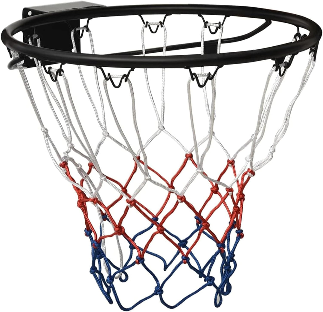 Tidyard Basketballring Basketballnetz Basketballkorb Basketball Basketballring Schwarz 45 cm Stahl