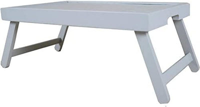 Penguin Home Startseite 3419 Bett Tablett Tisch mit Beinen aus massivem Hartholz-Handlich Faltbare D