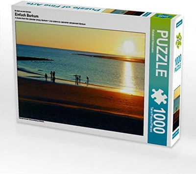 CALVENDO Puzzle Einfach Borkum 1000 Teile Lege-Grösse 64 x 48 cm Foto-Puzzle Bild von Reinhold Herrm