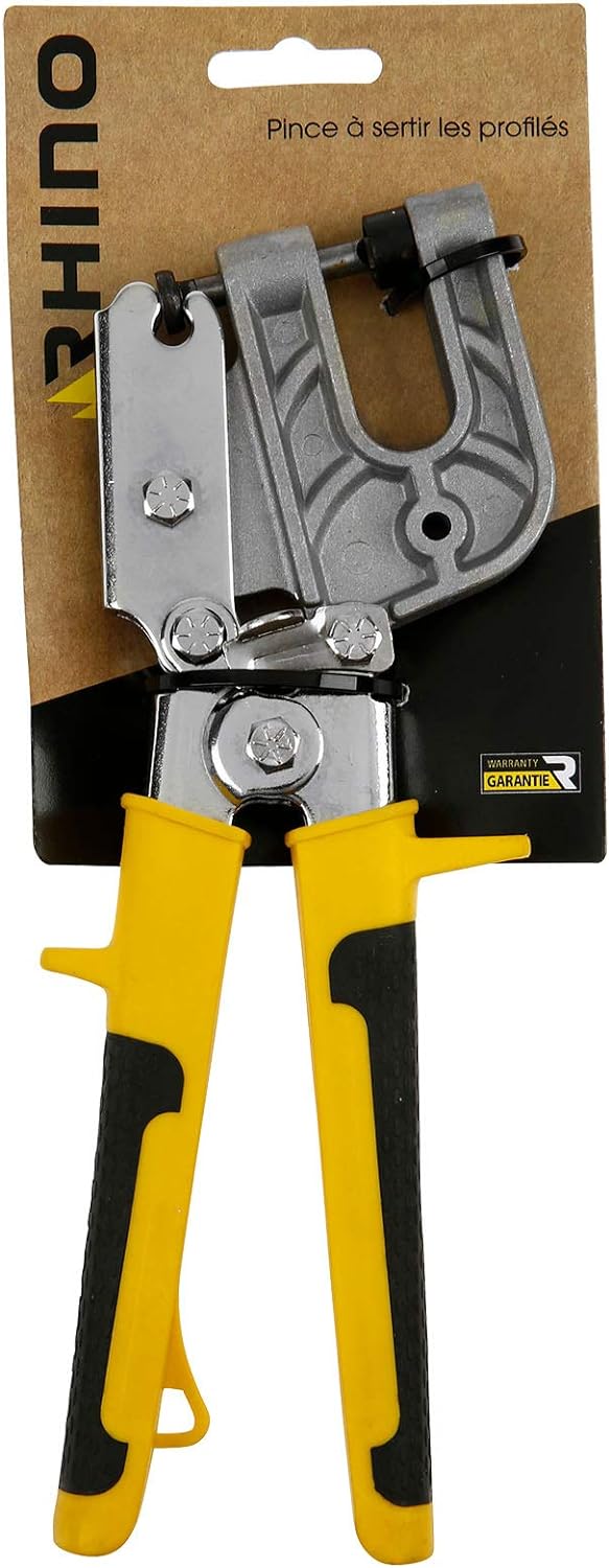 Rhino Crimpzange, Zange für Gipsschiene – zum Crimpen von Pfosten und Schienen – speziell für Platte