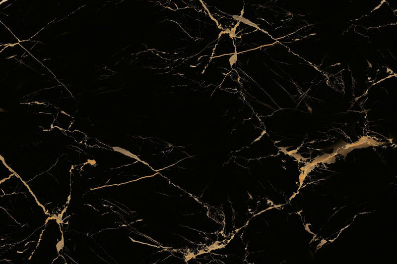 Queence | Küchen Spritzschutz Marmor Schwarz 60x40x0,3 cm | Küchenrückwand | Alu-DiBond | Fliesensch