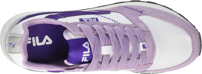 FILA Damen Run Formation Wmn Sneaker 38 EU White Fair Orchid, 38 EU White Fair Orchid