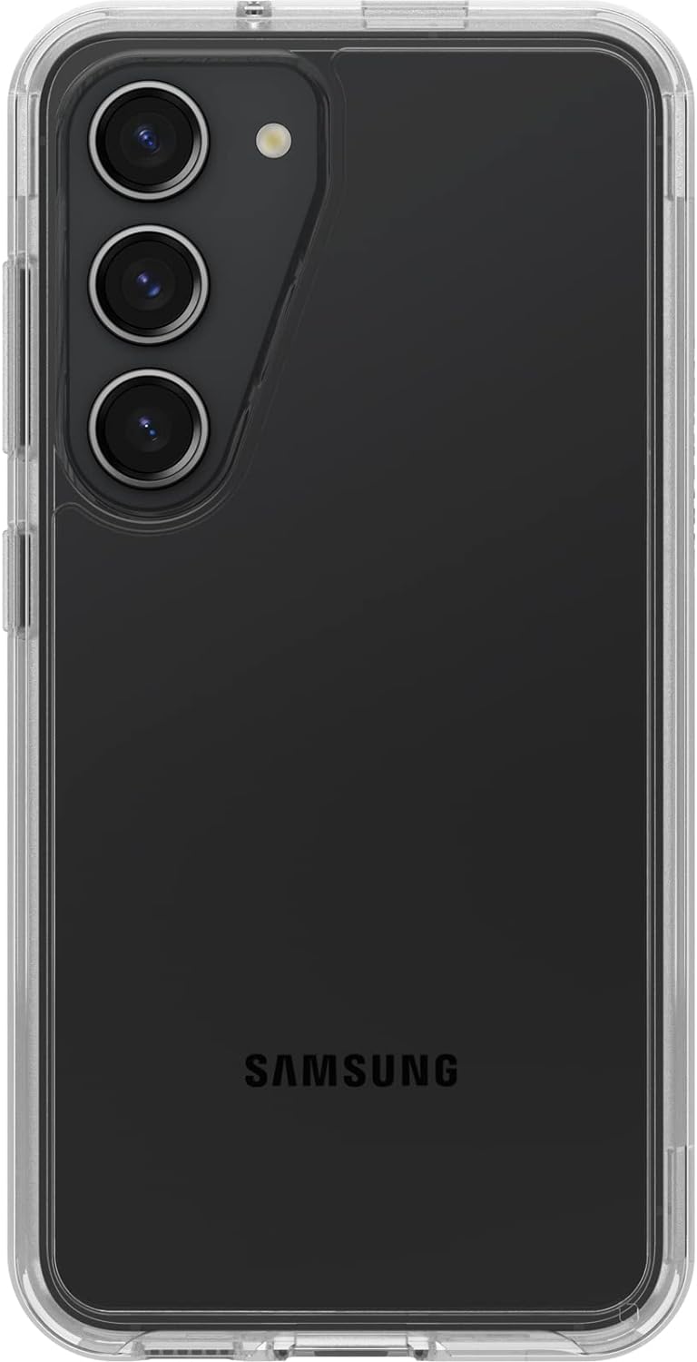 OtterBox Symmetry Clear Hülle für Samsung Galaxy S23, sturzsicher, schützende Hülle, 3x getestet nac