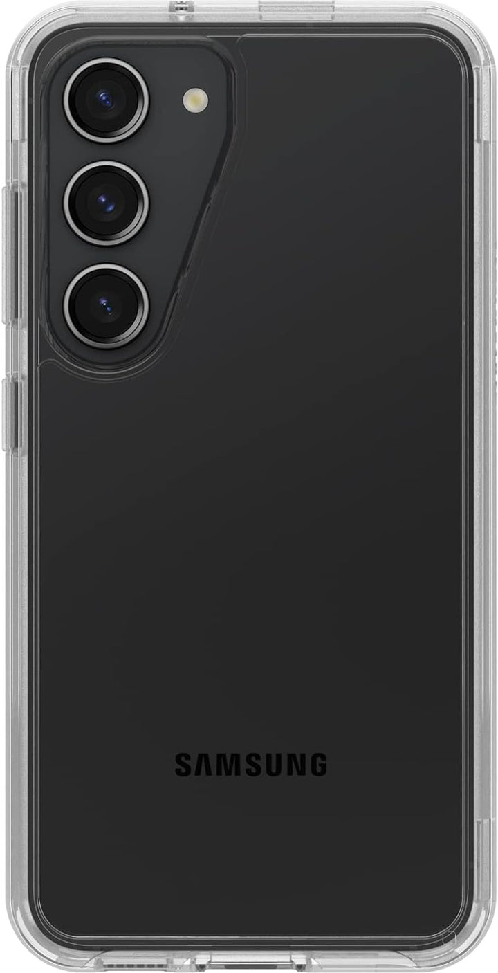 OtterBox Symmetry Clear Hülle für Samsung Galaxy S23, sturzsicher, schützende Hülle, 3x getestet nac