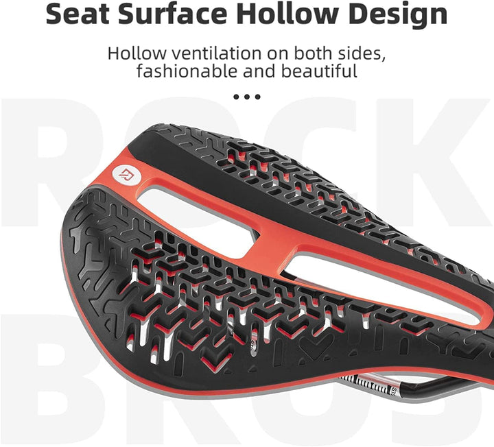 ROCKBROS Fahrradsattel Rennradsättel Leicht Ergonomischer Fahrrad Sattel Sportsattel für Rennrad MTB