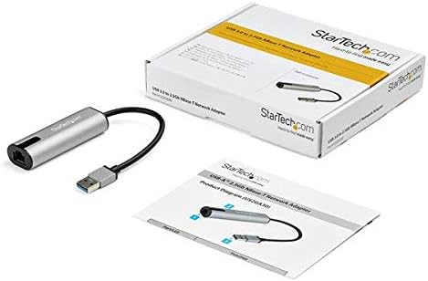 StarTech.com 2.5GbE USB-A auf Netzwerk Adapter - USB-A 3.0 2.5/1Gbit/s Multigeschwindigkeits Gigabit