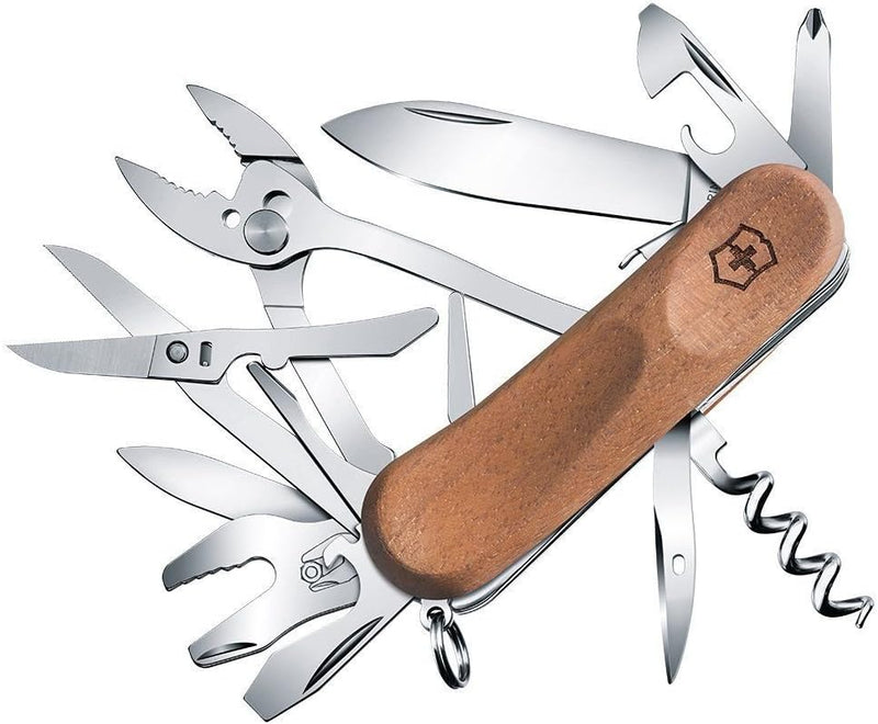 Victorinox, Schweizer Taschenmesser, Evolution S557, Multitool, 19 Funktionen, Klinge, gross, Dosenö