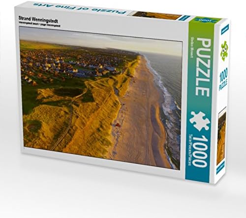 CALVENDO Puzzle Strand Wenningstedt 1000 Teile Lege-Grösse 64 x 48 cm Foto-Puzzle Bild von Stefan Mo