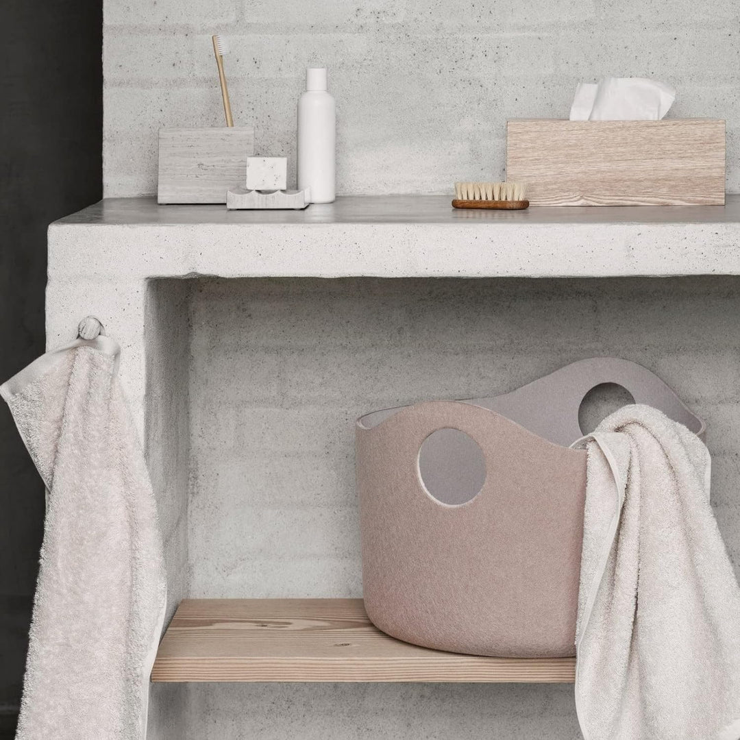 blomus Kosmetiktuchbox -WILO- aus Holz, Box für Kosmetik- & Taschentücher, Tücherbox nachfüllbar, Ta