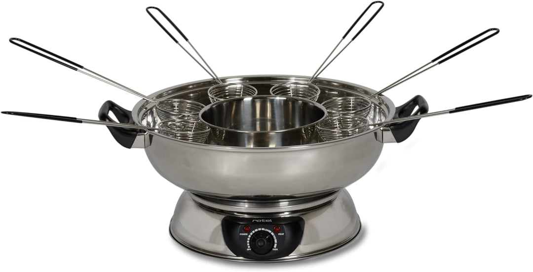 Rotel Mongol Pot 1812CH Küchenzubehör, 2,5 l, 6 Personen, 2,5 l, rund, 1600 W, 370 mm
