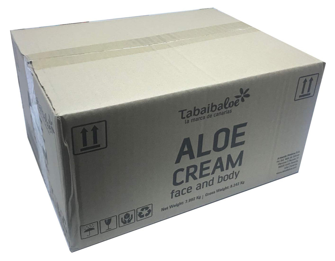 TABAIBA Aloe Vera Gesichts- und Körper-Feuchtigkeitscreme Aloe 100% natürlich von den Kanarischen In