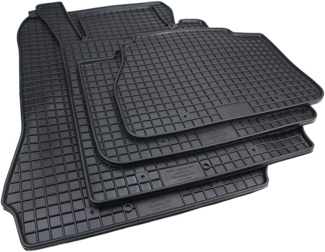 kfz-premiumteile24 Premium Gummimatten Kompatibel mit E-Klasse Limousine W210 T-Modell S210 Baujahr