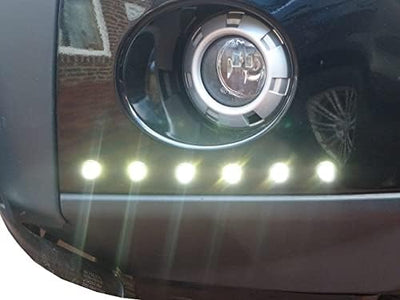 LEDflex flexibles Flex-Design Tagfahrlicht mit 10 LEDs - STVZO passend für alle PKW mit R-87 Zulassu
