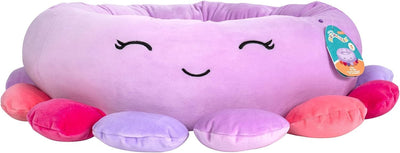 Squishmallows Beula Octopus Haustierbett, 61 cm, ultraweich, offizielles Squishmallows Plüsch-Hausti