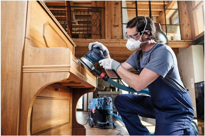 Bosch Professional Schleifrolle für Holz und Farbe (100 mm, 50 m, Körnung 80, J470), Körnung 80