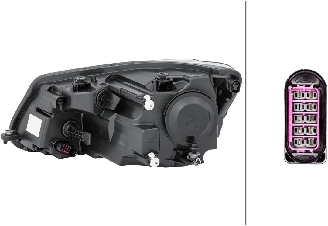 HELLA 1EL 010 551-021 FF-Hauptscheinwerfer - rechts - für u.a. VW Caddy III Box (2Ka, 2Kh, 2Ca, 2Ch)