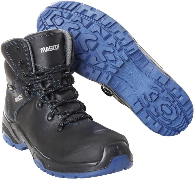 Mascot Unisex x Schnürsenkel Sicherheitsstiefel S3 Sicherheitsschuhe Grösse 1145, Schwarz Kornblau,