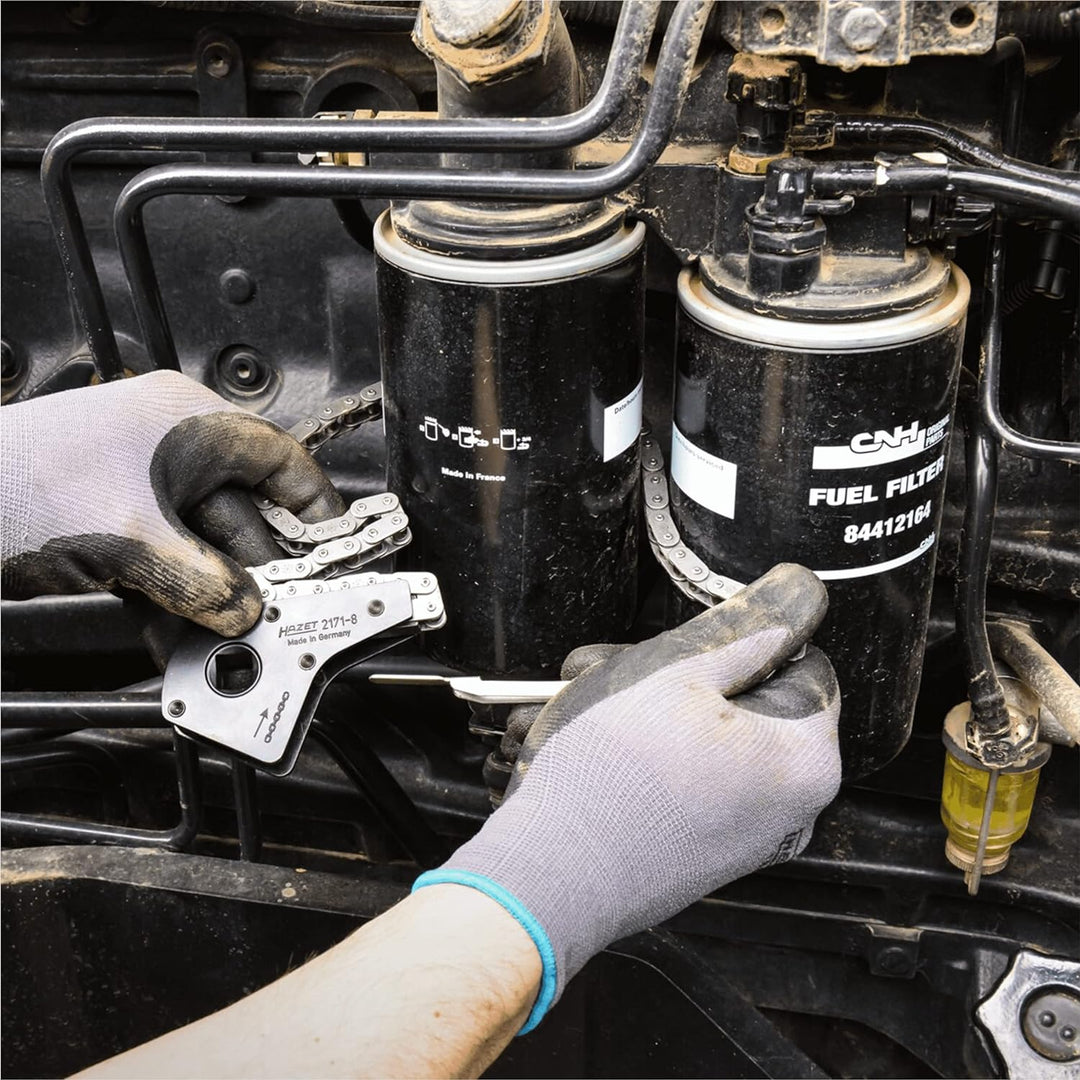 Hazet Ölfilter-Kette, Vierkant hohl 12,5 mm, 1 Stück, 2171-8LG