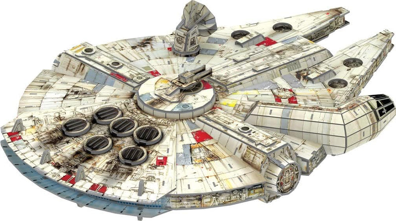 Revell Star Wars Kartonmodellbausatz I Detailgetreuer Modelbausatz des Millennium Falcon I für Jung