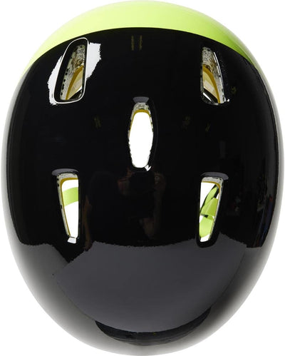 Fox Herren Helmet Flight Pro Prpus, Black/Yellow, M