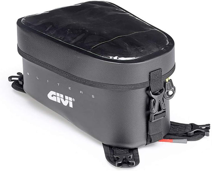 GRAVELT Waterproof Tankrucksack schwarz Volumen 10 Liter TU EU Schwarz, TU EU Schwarz