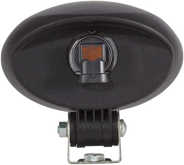 HELLA - Halogen-Arbeitsscheinwerfer - Oval 100 - 12V - Anbau/geschraubt - stehend/schwenkbarer Monta