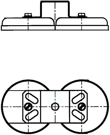 HELLA - Halter, Arbeitsscheinwerfer - 8HG 004 806-001