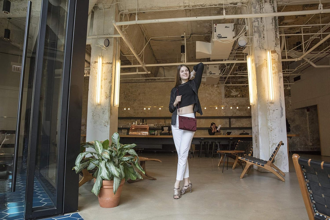 Travelon Damen Parkview Kuriertasche (1er Pack) Einheitsgrösse Mehrfarbig, Einheitsgrösse Mehrfarbig