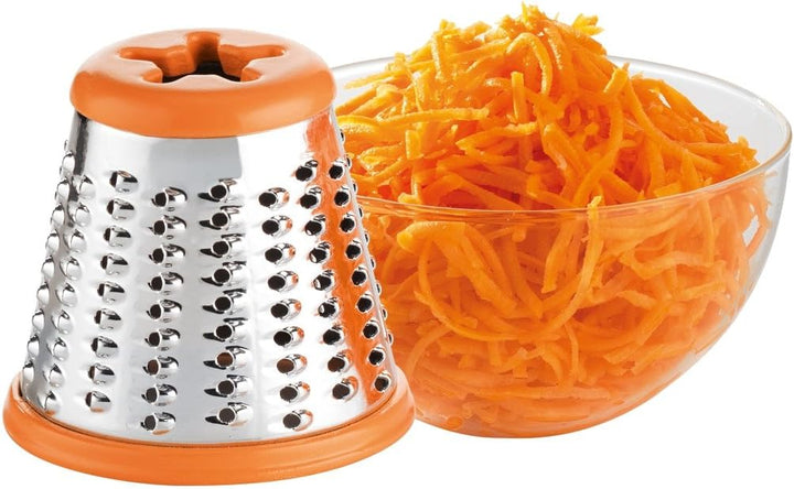 Moulinex DJ755G Fresh Express + Multifunktionszerkleinerer mit 5 Zubehörteilen und einem grossen Zul