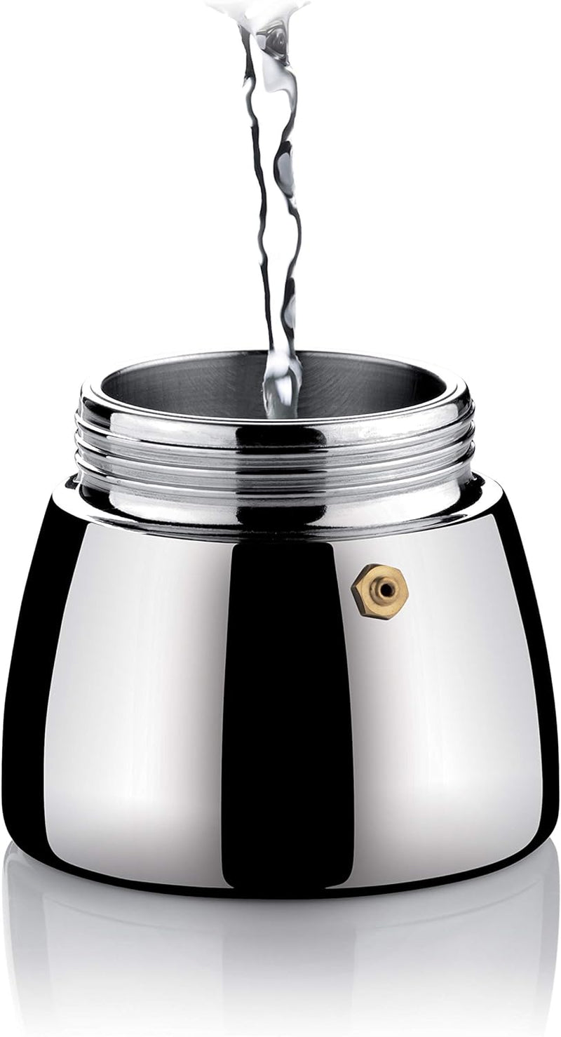 Tescoma Monte Carlo Espressokocher induktionsgeeignet , für 4 Tassen 18 cm, 18 cm