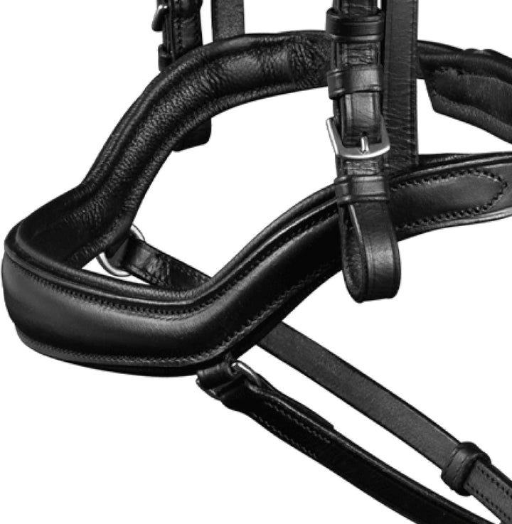 WALDHAUSEN Trensenzaum X-Line New Shape II, WB, schwarz