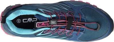 CMP Damen Atik Wmn Wp Shoes Trail Running Shoe 42 EU Deep Lake Purple Fluo, 42 EU Deep Lake Purple F