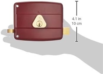 Cisa 50131 Lock Anbringen auf Holz Türen rechts, Entry, 60 mm Rechte Hand 60 mm Spurstange und Innen