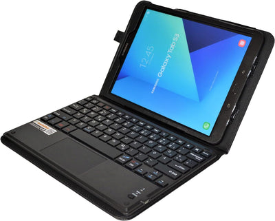 MQ21 für Galaxy Tab S3 9.7 - Bluetooth Tastatur Tasche mit Multifunktions-Touchpad für Samsung Galax