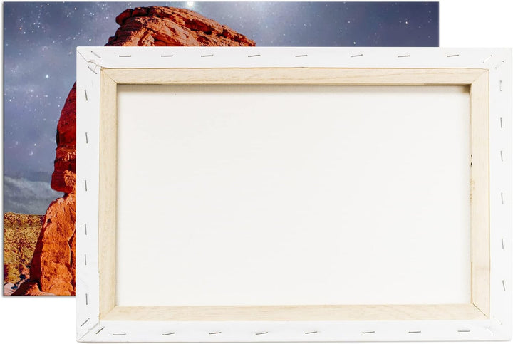 deyoli Grand Canyon Format: 100x70 als Leinwandbild, Motiv fertig gerahmt auf Echtholzrahmen, Hochwe