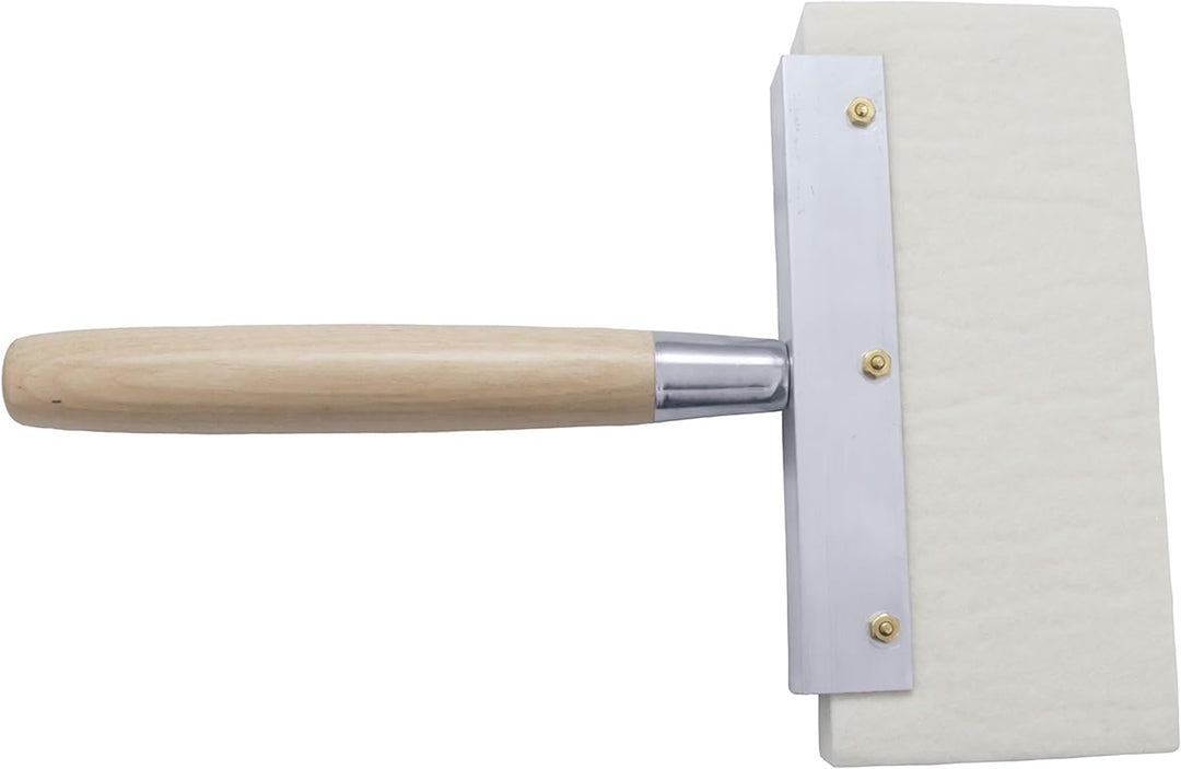 Marshalltown Filzbürste, zum Entfernen von Wasser an Oberflächen, Masse: 337x229 mm, Filzbürste