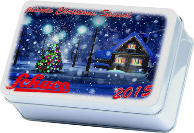 Schuco 450161400 - Piccolo Hanomag Christmas 2015, bunt