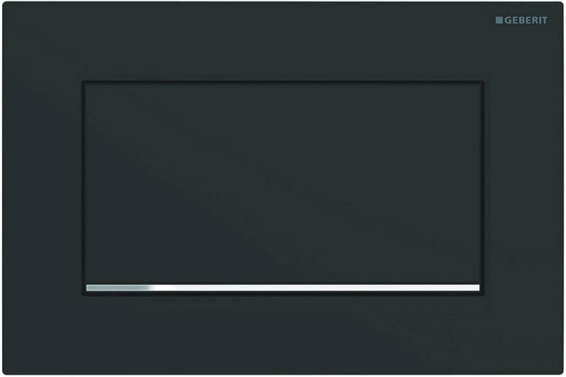 Geberit Betätigungsplatte Sigma 30 (für Spül-Stopp Spülungen, Betätigung von vorne, Platte + Tasten