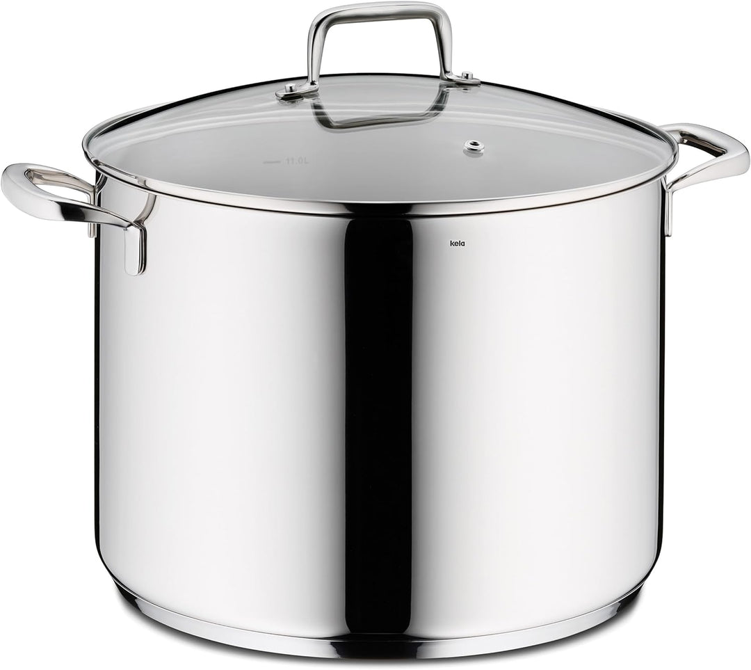 Kela 10178 Flavoria Gemüsetopf, 18/8 Stainless Steel, 12.2 liters 12,2 l, 12,2 l
