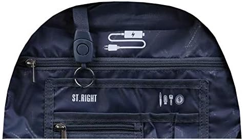 St.Right Flames Set Rucksack mit Kühltasche + Federmäppchen für die Grundschule, mittelgross