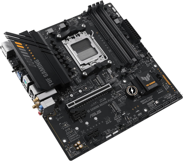 ASUS TUF GAMING A620M-PLUS WIFI Mainboard Sockel AMD A620 (Ryzen 7000, micro-ATX, DDR5 Speicher, PCI