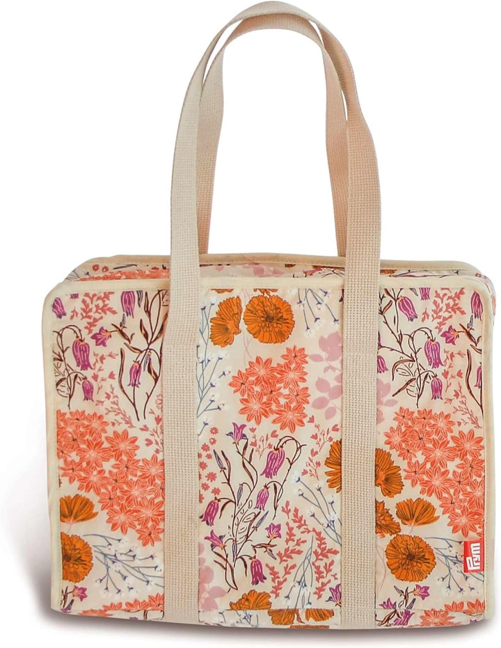 Prym 612068 Tasche, Baumwolle, sand, 34 x 26 x 9,5 cm